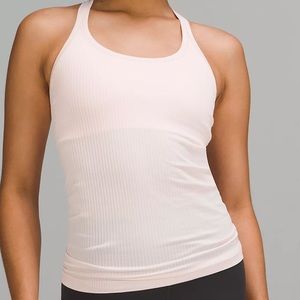 Lululemon Pink Ebb to Street Tank Top - size 2